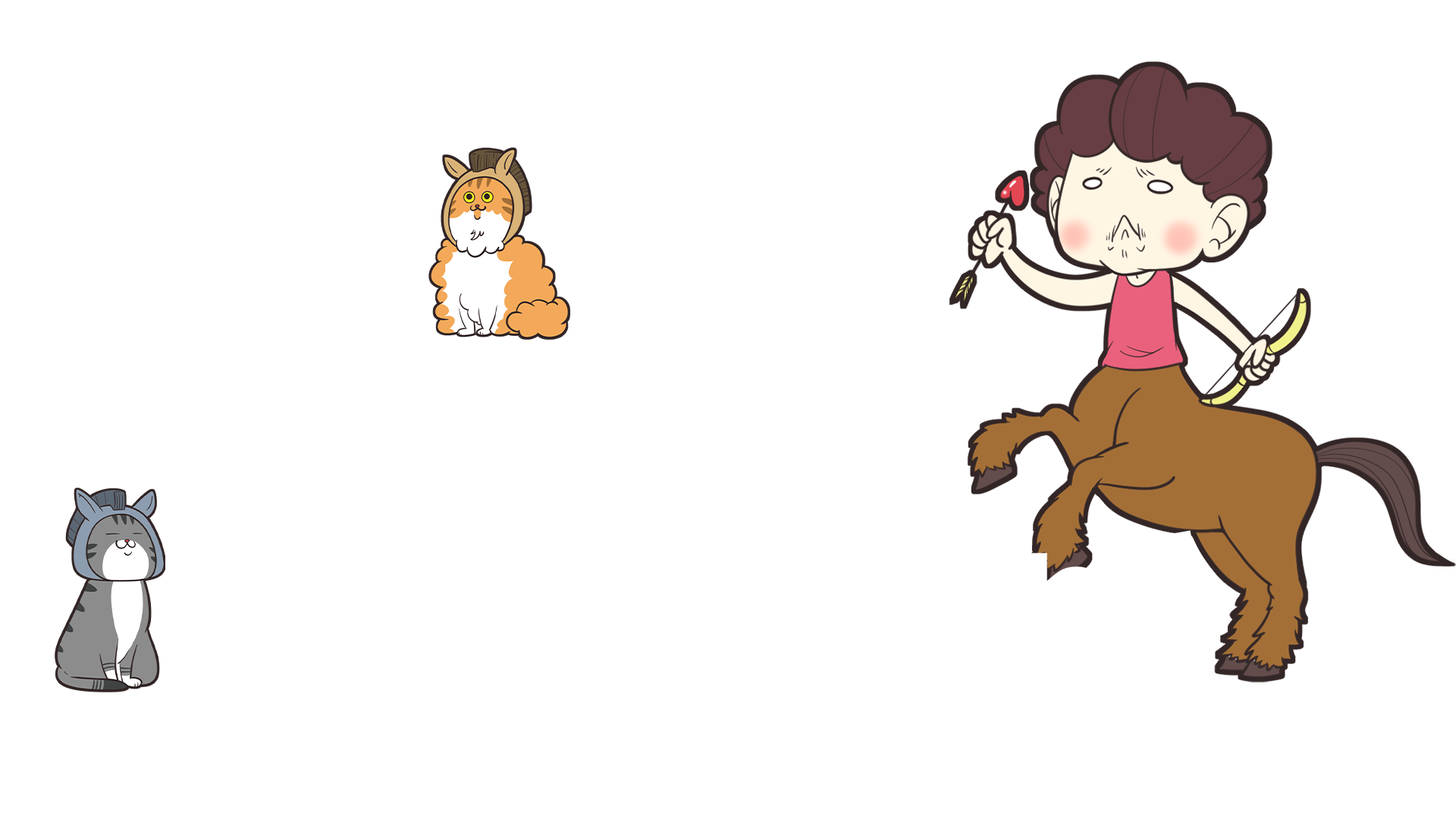 猫に尻を叩かれる